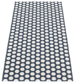 Ciemnoniebieski chodnik odpowiedni na zewnątrz 70x150 cm Noa Dark Blue – Pappelina