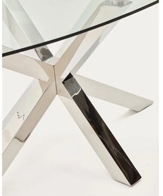 Stół ze szklanym blatem 100x200 cm Argo – Kave Home