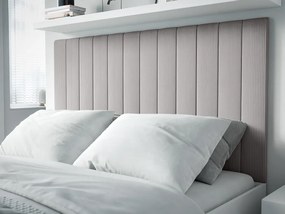 Tapicerowany panel ścienny FRAME LINCOLN 15x90 cm Kolor: Jasnoszary