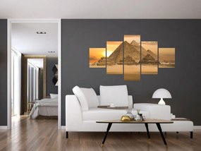 Obraz - Piramidy (125x70 cm)