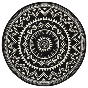 Czarny dywan Hanse Home Celebration Valencia, ⌀ 140 cm