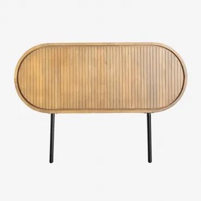 Zagłówek Do Łóżka 150 Cm Z Drewna Mango Analis Drewno Mango & 150 Cm - Sklum