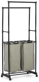 Stojak z miejscem do przechowywania GD-176 BK,plastik, czarny