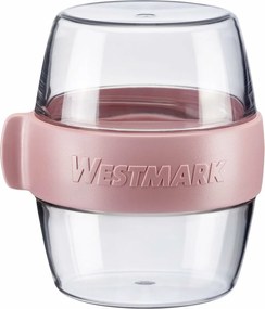 Westmark Dwuczęściowy pojemnik na przekąski MINI, 400 ml, różowy, S