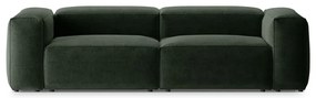 Zielona sofa 264 cm Bergamo – Cosmopolitan Design