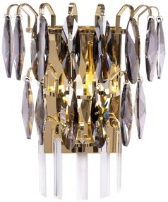 Lampa kryształowa kinkiet APP1130-2W Złota