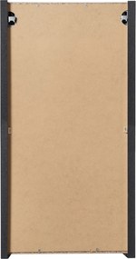 Wisząca szafka łazienkowa pomocnicza Nova 30 cm, czarny mat