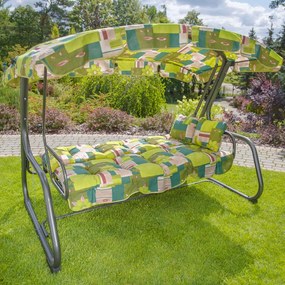 Poduszki z daszkiem na huśtawkę 170 cm Ravenna E001-12BB PATIO