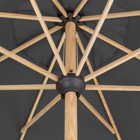 ALU WOOD 3,5 m - osłona przeciwsłoneczna z uchwytem