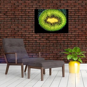 Obraz - szczegół kiwi w wodzie (70x50 cm)