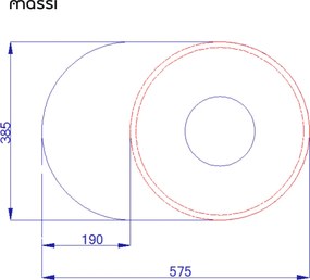 Umywalka z konglomeratu wolnostojąca okrągła z półką szklaną 85 x 40 cm RONA bez przelewu | Różne kolory półki : Kolor szkła - Zielony, Kolor umywalki RONA - Szary matowy, Półka - Szklana