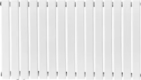 Grzejnik poziomy, przyłącze centralne, 600 x 1022 mm