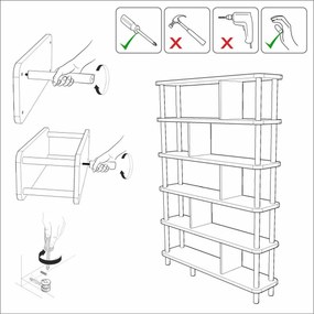 Biblioteczka Meta Black
