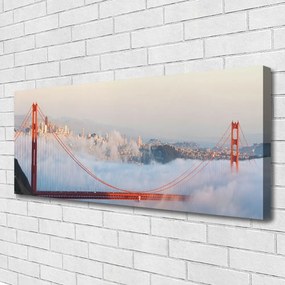 Zdjęcie na płótnie Most nad Oceanem Chmur