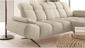 Elegancki narożnik MORENO S z funkcją w tkaninie ARAGON 03 WERSAL
