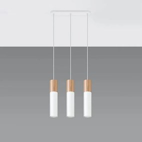 Lampa wisząca PABLO 3L biała