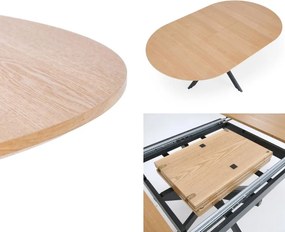 Okrągły rozkładany stół do jadalni Acord Halmar