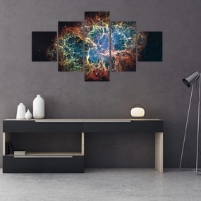 Obraz - Mgławica Krab (125x70 cm)