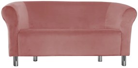 Sofa Milo MG58 róż indyjski nogi chrom