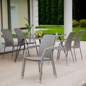 Krzesło ogrodowe Etienne szary PATIO