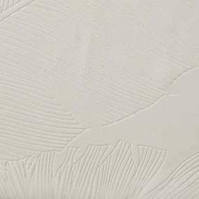 Firanki kuchenne krótkie Leaf, wzór liści, 2 sztuki, 60 x 90 cm