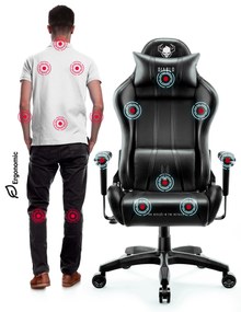 Fotel gamingowy czarny Diablo X-One 2.0 Normal Size