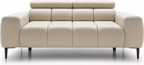 Sofa Plazi 3 osobowa z regulowanymi zagłówkami - nowoczesna kanapa do pokoju gościnnego
