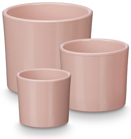 Doniczki ceramiczne, 3 sztuki, Ø 14, 17, 22 cm