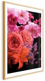 Plakat Wiosenna bryza 29,7x42 cm z ramą złotą z marginesem ARTGEIST B