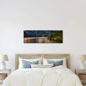 Obraz - Park Narodowy Grand Teton (z zegarem) (90x30 cm)