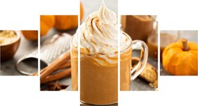 Obraz - Dyniowa latte (125x70 cm)