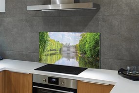 Szkło do Kuchni na Ścianę Pałac nad Jeziorem w Łazienkach