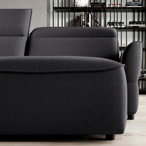 Narożnik MURILLO XL z elektryczną regulacją siedziska Lewostronny w tkaninie VOUGE 18 WERSAL