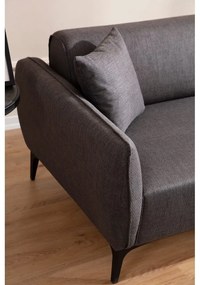 Ciemnoszara sofa narożna Belissimo, narożnik prawy – Balcab Home