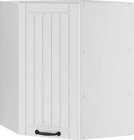 Szafka wisząca narożna biały domek wiejski 57x34.1x72 fame-line