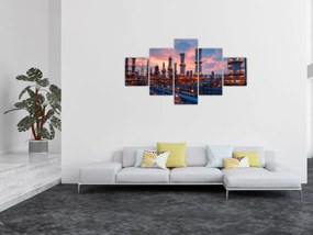 Obraz - Zakład przemysłowy (125x70 cm)
