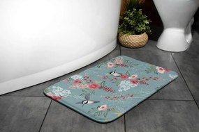 Dywanik pod prysznic Dywanik pod prysznic Kwiaty Ptaki