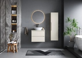 Kaszmirowy Zestaw do Łazienki 60cm Szafka z Blatem Etna