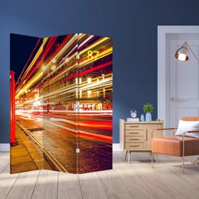Parawan - Czerwona, londyńska budka telefoniczna (126x170 cm)