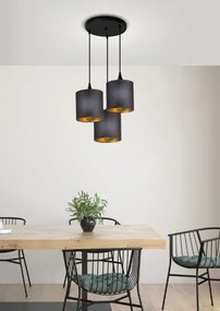 Potrójna nowoczesna lampa wisząca - K490-Sanoli