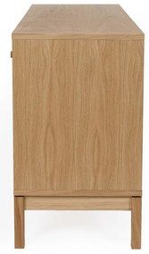 Czarno-brązowa komoda Woodman AbbeyWood