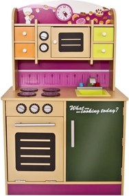 Kuchnia dziecięca, drewniana, 61 x 100 x 33 cm