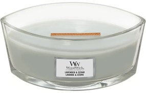 WoodWick Świeca zapachowa Łódź Lavender &amp;Cedar, 453 g