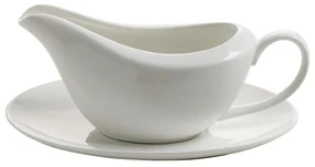 Biała porcelanowa sosjerka Maxwell &amp; Williams Basic, 260 ml