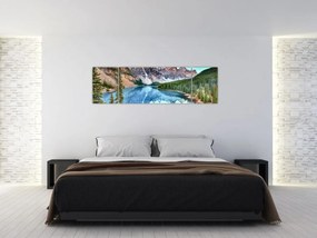 Obraz - Jezioro Morenowe (170x50 cm)