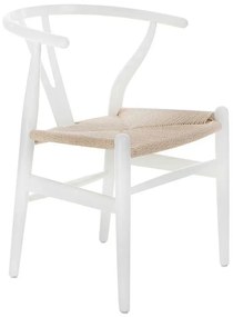 Białe krzesło typu hałas - Orfeo