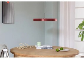Czerwona lampa wisząca LED z metalowym kloszem ø 43 cm Asteria Medium – UMAGE