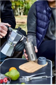 Kubek termiczny ze stali nierdzewnej w kolorze srebra 340 ml – Black + Blum