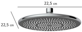 Deszczownica sufitowa oszczędzająca wodę, Ø 22,5 cm, WENKO