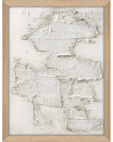 Ręcznie malowany obraz 32,5x42,5 cm White rock – Malerifabrikken